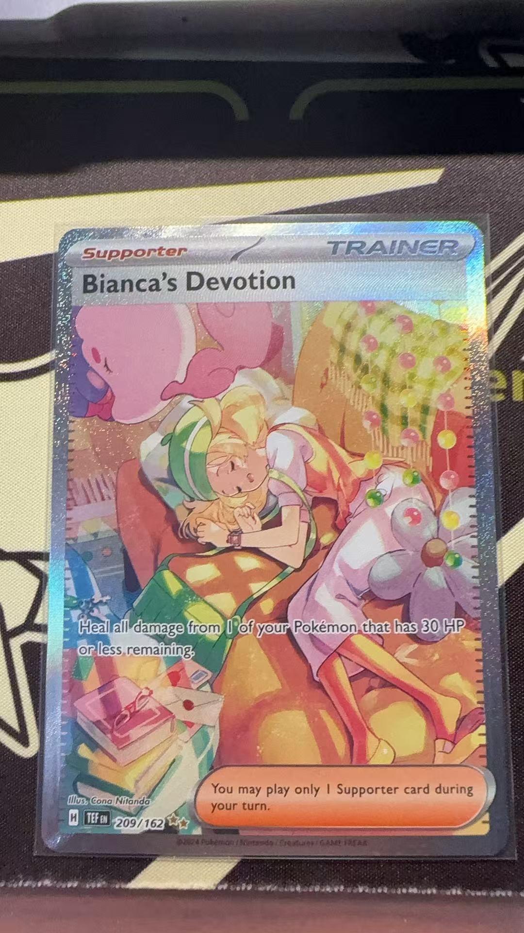 articuno pokemon card holo Bianca's Devotion - 209/162