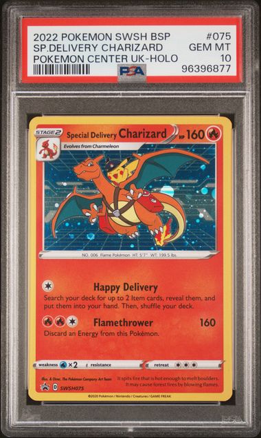 PSA 10 POKEMON#075 DELIVERY CHARIZARD