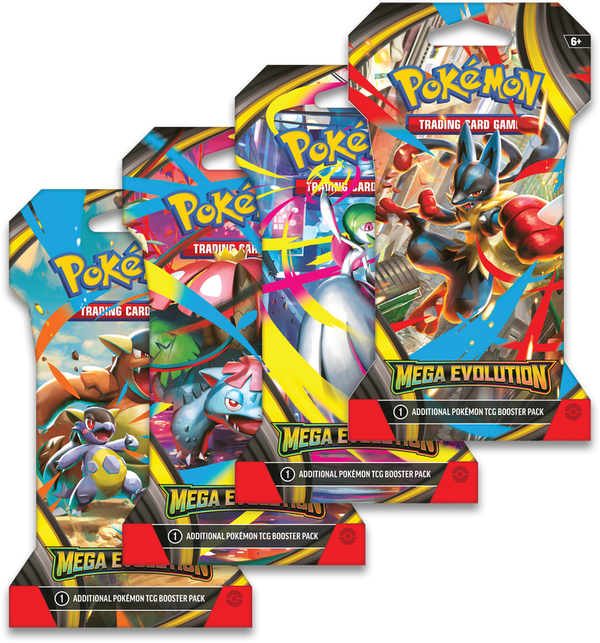 【Limit 5】Pokémon TCG Mega Evolution Sleeved Boosters Assorted