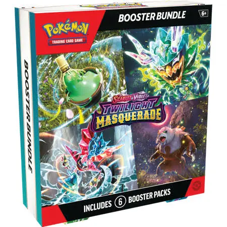 Pokemon TCG: Scarlet and Violet Twilight Masquerade Booster Bundle