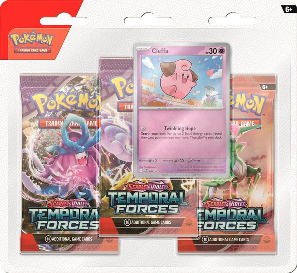 Pokemon Temporal Forces 3 Pack Blister - SV05