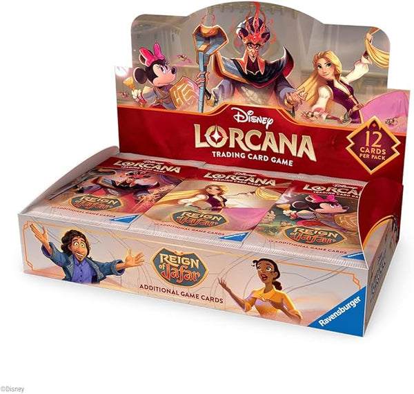 Ravensburger Disney Lorcana TCG: Reign of Jafar Booster Pack Display