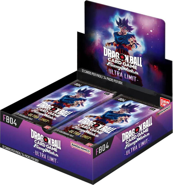 DRAGON BALL SUPER TCG: FUSION WORLD 04 ULTRA LIMIT BOOSTER (FB04) (24CT)