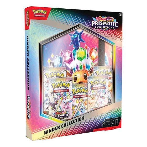 Pokemon Prismatic Evolutions Binder Collection